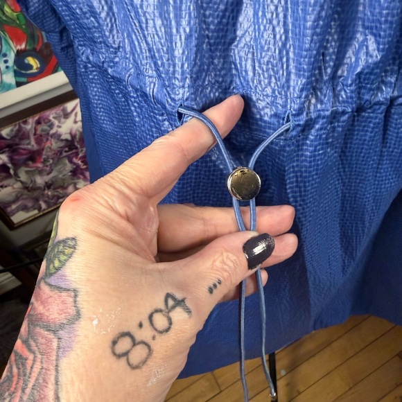 Christopher & Banks Shimmering Blue Blazer HP - Picture 14 of 16